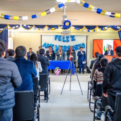 Significativa ceremonia por el 20° aniversario de Ingeniería Informática y Sistemas