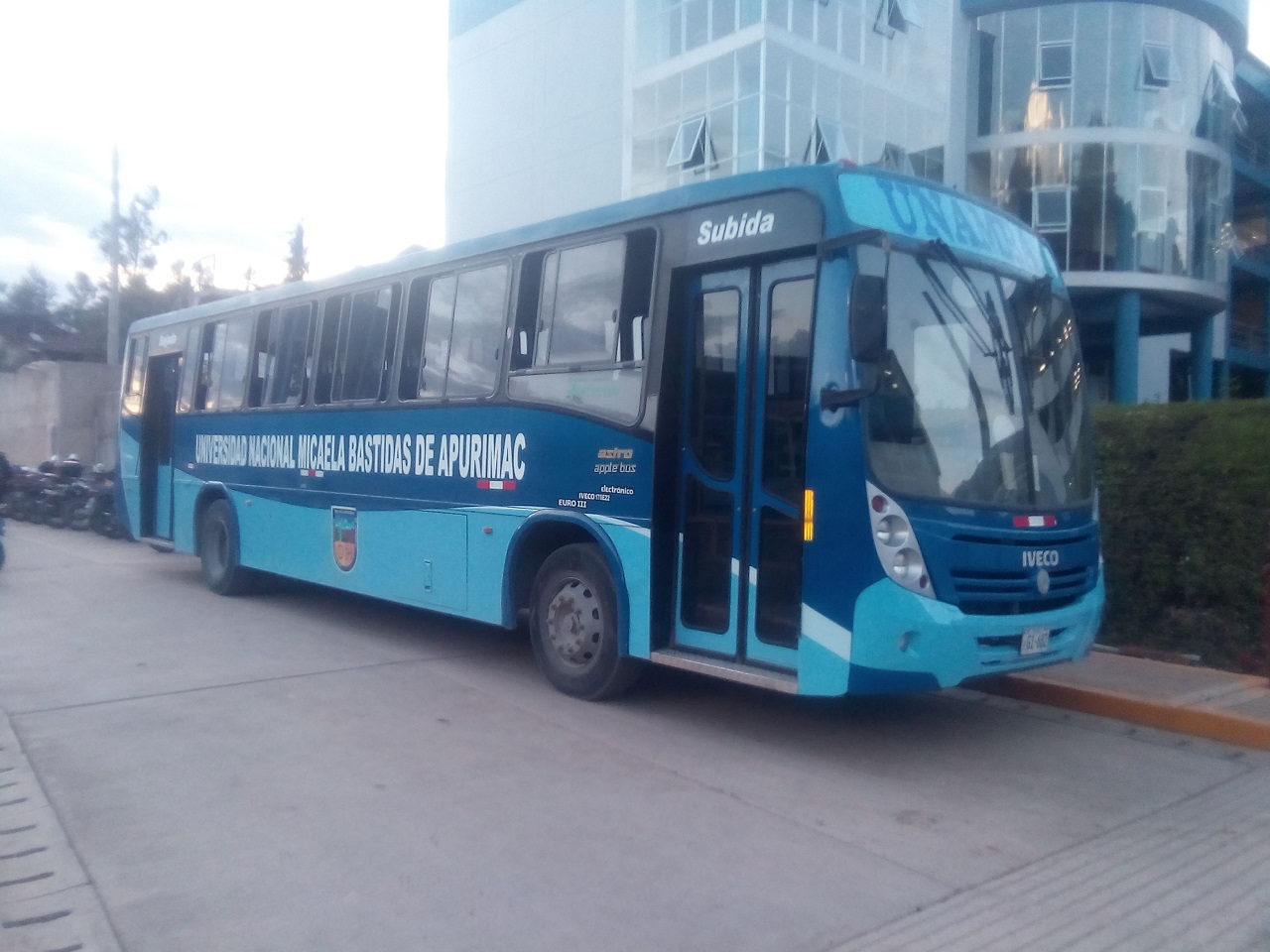 Llegada al campus